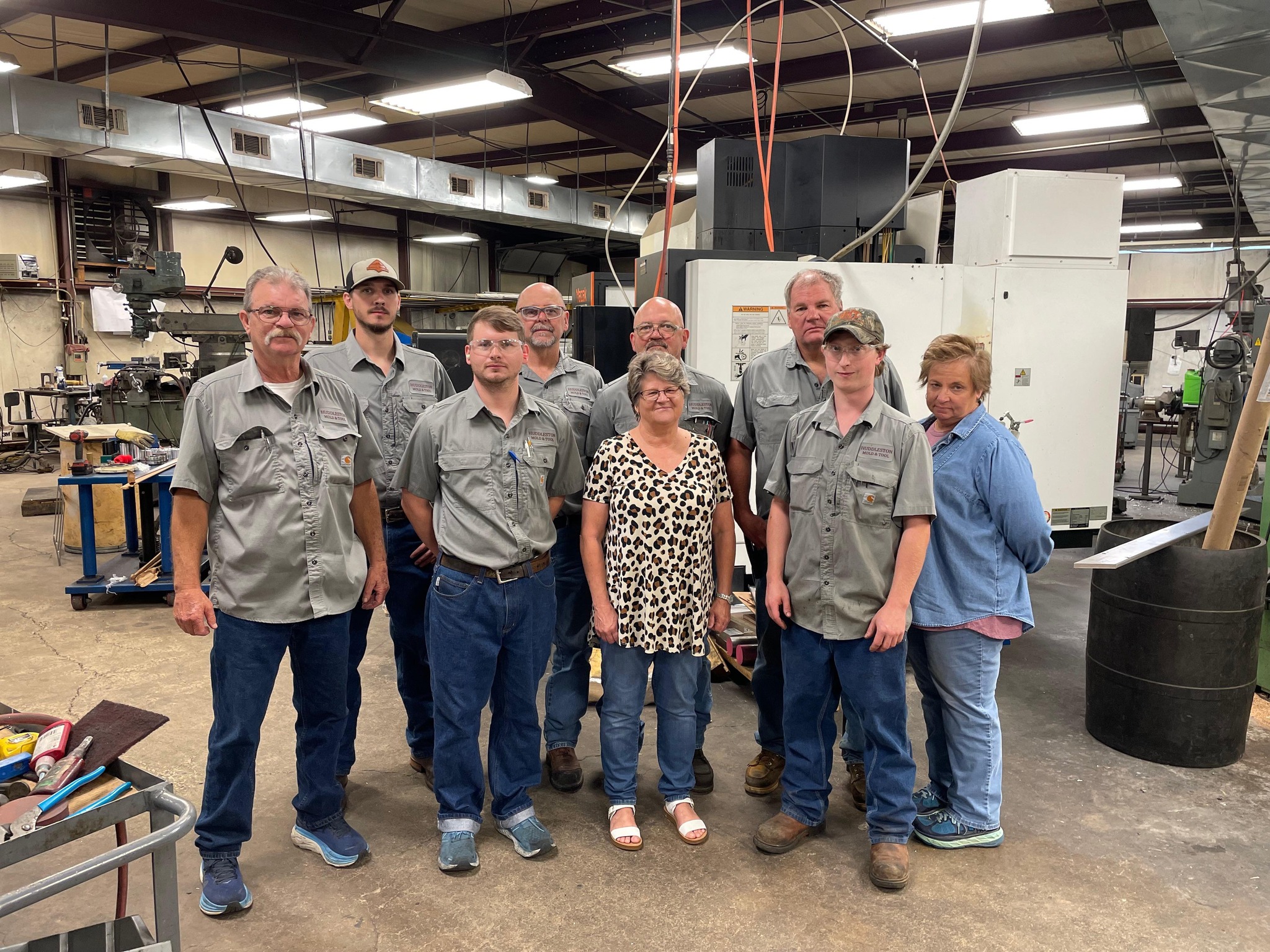 The Huddleston Mold and Tool team